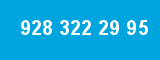 928 322 29 95